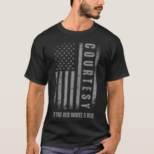Van de Usa Rood Wit En Blauw 4 juli Usa Vlag T-shirt
