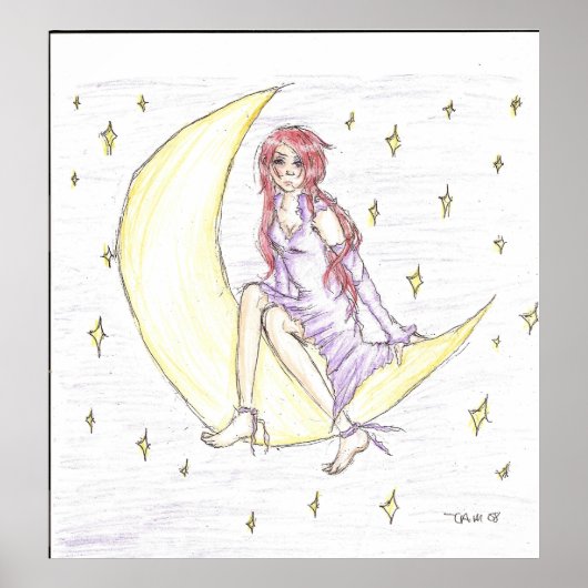 van de veldoverdruk van de sterren poster (Voorkant)