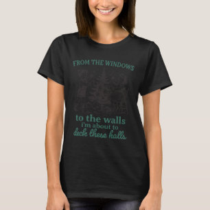 Van de Vensters aan de wallen ben ik op het punt s T-shirt