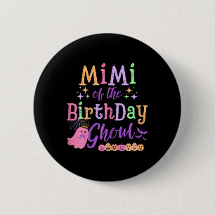 Van de Verjaardag Ghoul Schattige Halloween Spooky Ronde Button 5,7 Cm