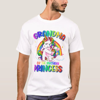 Van de verjaardagsprinses t-shirt