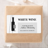 Van de wijnkelder etiket (Insitu)