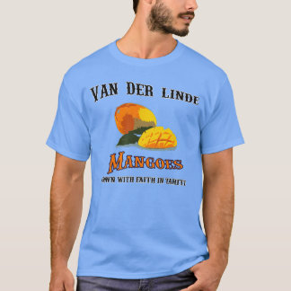 Van Der Linde-mango's groeien met geloof Funny Gam T-shirt