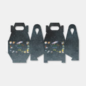 Van deze wereld avontuurlijke kinderverjaardag bedankdoosjes (Uitgevouwen)