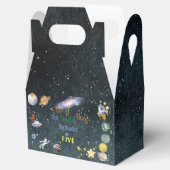 Van deze wereld avontuurlijke kinderverjaardag bedankdoosjes (Geopend)