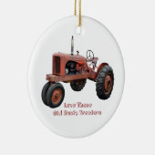 Van die oude riusttractoren keramisch ornament (Rechts)