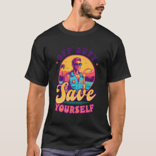 Van dienst brandkast zelf Lifeguard T-shirt