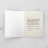 Van Dochter Aan Papa, 5" x 7" Vaderdagkaart Kaart (Binnen)