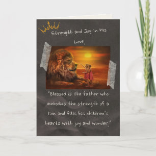 Van Dochter Aan Papa, 5" x 7" Vaderdagkaart Kaart