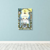 Van duisternis tot licht canvas afdruk (Insitu (Houten vloer))