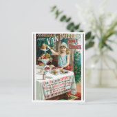 Van Duzer's Fruit Extracts Adverteren Kunst Briefkaart (Staand voorkant)