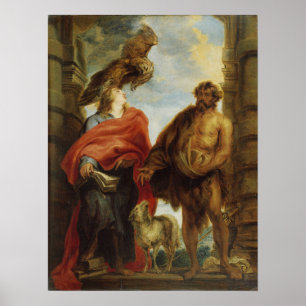 Van Dyck - De heiligen Johns Poster