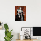 Van Dyck - Marguerite De Lorraine Poster (Thuiskantoor)