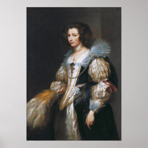Van Dyck - Maria De Tassis Poster