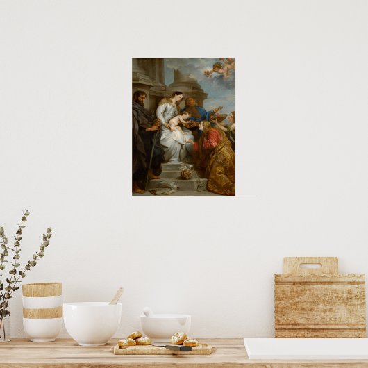 Van Dyck - Rosalia Peter en Paul Poster (Keuken)