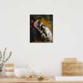 Van Dyck - visie van Blessed Hermann Joseph Poster (Keuken)