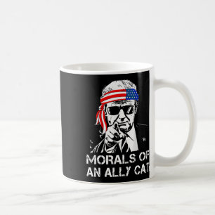 Van een bondgenoot Cat Funny Trump 2024 Trump Pres Koffiemok