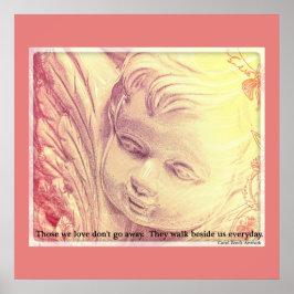 Van één gedenkteken gehouden door Carol Zeock Poster