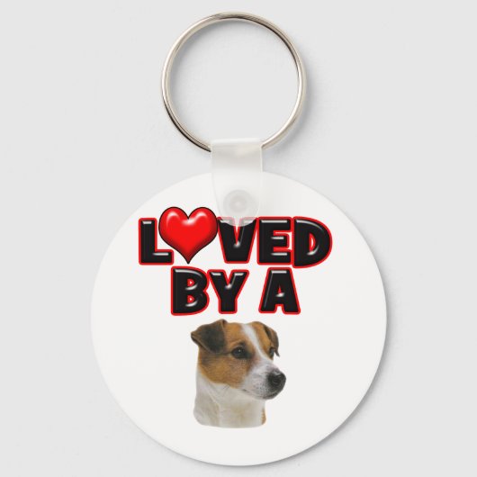 Van een Jack Russell Sleutelhanger (Voorkant)
