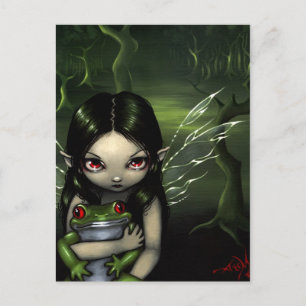 "Van een kikker houden" Briefkaart