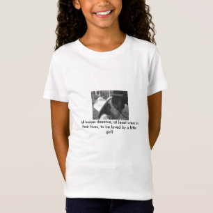 Van een klein meisje t-shirt