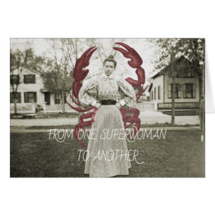 VAN ÉÉN SUPERVROUW TOT EEN ANDERE 1890 LOBSTER VRO