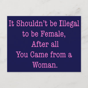 Van een vrouw briefkaart