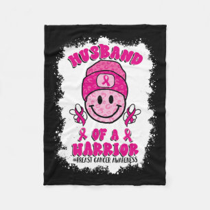 Van een Warrior Borstkanker Ondersteuningsteam Fleece Deken