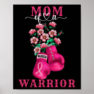 Van een Warrior Breast Cancer Awareness Support Sq Poster