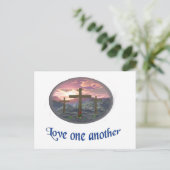 Van elkaar houden briefkaart (Staand voorkant)