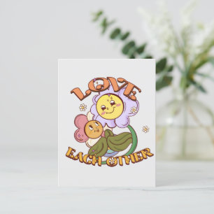 van elkaar houden briefkaart