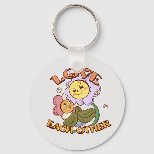 van elkaar houden sleutelhanger (Voorkant)