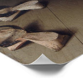 Van Eyck's Arnolfini Portret Poster (Hoek)