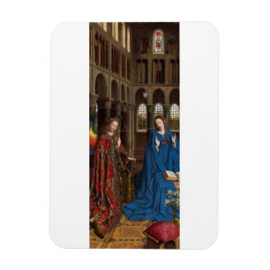 Van Eycks Ontvangenis Premium Kathedraal Licht Magneet
