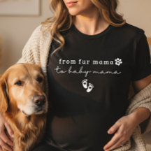 Van Fur Mama naar Baby Mama Sweatshirt | GoldenMam
