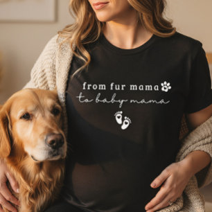 Van Fur Mama naar Baby Mama Sweatshirt GoldenMam