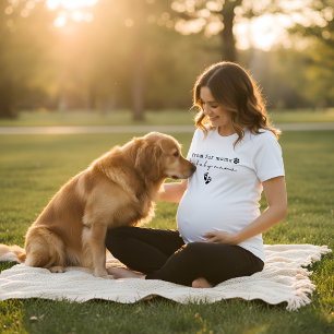 Van Fur Mama naar Baby Mama-trui Gouden MOM Tri-Blend Shirt