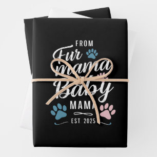 Van Fur Mama tot Baby Mama Geschat 2025 Hond Kat M Inpakpapier Vel