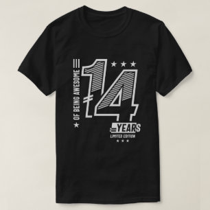 van Geweldige zijn 14 jaar - 14de verjaardag T-shirt