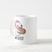 Van Ghost Funny Artist Ghost Pun Koffiemok (Voorkant links)