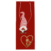 Van Gnome met Liefde mijn Valentijn Wijn Cadeautas (Achterkant)