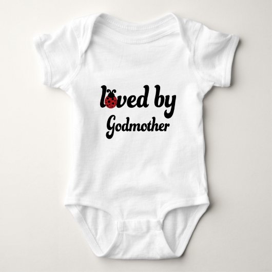 Van Godmoeder Gift gehouden Romper (Voorkant)