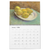 Van Gogh 18 maanden Back-to-School kalender (Jan 2026)
