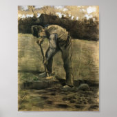Van Gogh - A Digger Poster (Voorkant)
