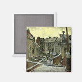 Van Gogh - Achterwerven in Antwerpen Magneet (Voorkant / Achterkant)