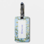 Van Gogh Almond Blossom Bagagelabel (Achterkant verticaal)