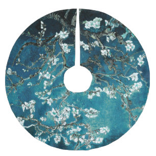 Van Gogh Almond Blossom Dark Blauwgroen Kerstboom Rok