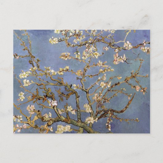 Van Gogh Almond Blossom Feestdagenkaart (Voorkant)