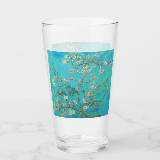 Van Gogh Almond Blossom Glas (Voorkant)