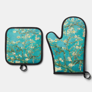 VAN GOGH Almond Blossom Ovenwant & Pannenlap Set